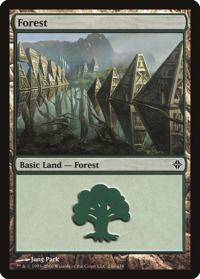 Forest (246) [Rise of the Eldrazi] | Shuffle n Cut Hobbies & Games