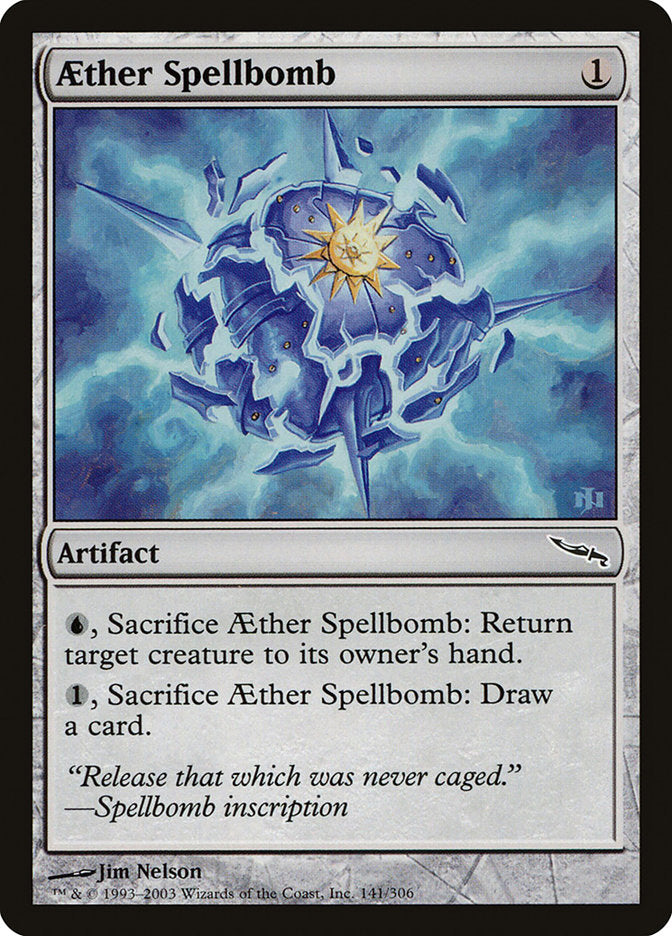 Aether Spellbomb [Mirrodin] | Shuffle n Cut Hobbies & Games