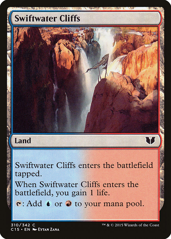 Swiftwater Cliffs [Commander 2015] | Shuffle n Cut Hobbies & Games