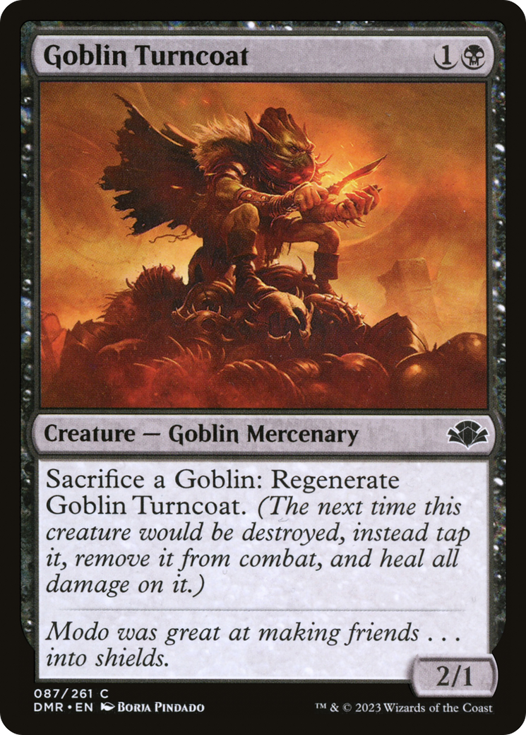 Goblin Turncoat [Dominaria Remastered] | Shuffle n Cut Hobbies & Games