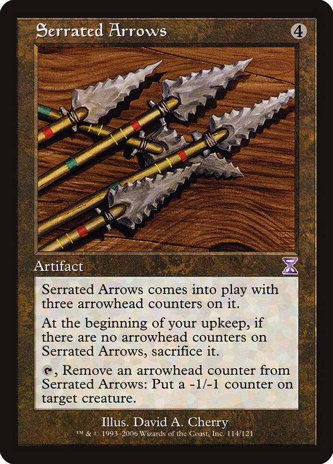 Serrated Arrows [Time Spiral Timeshifted] | Shuffle n Cut Hobbies & Games