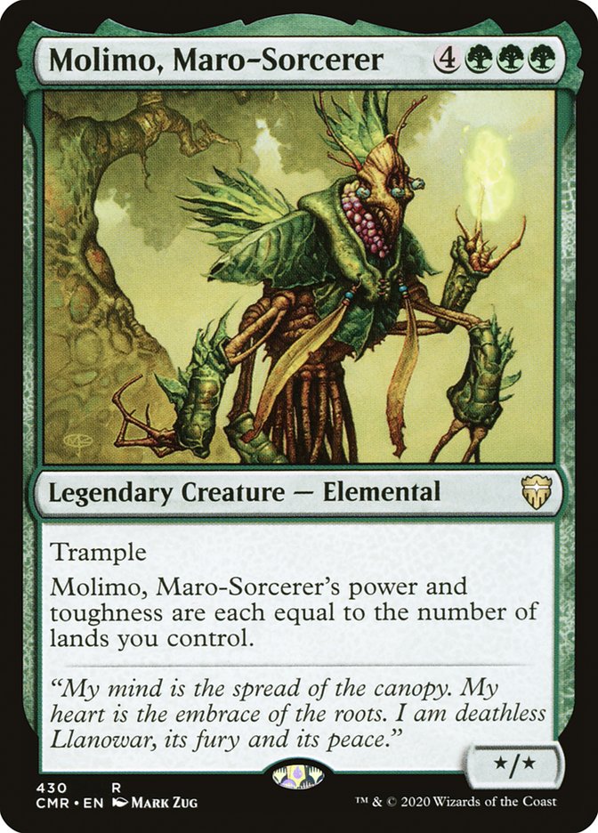 Molimo, Maro-Sorcerer [Commander Legends] | Shuffle n Cut Hobbies & Games