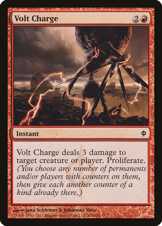 Volt Charge [New Phyrexia] | Shuffle n Cut Hobbies & Games