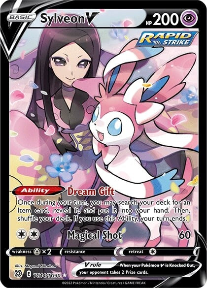 Sylveon V (TG14/TG30) [Sword & Shield: Brilliant Stars] | Shuffle n Cut Hobbies & Games