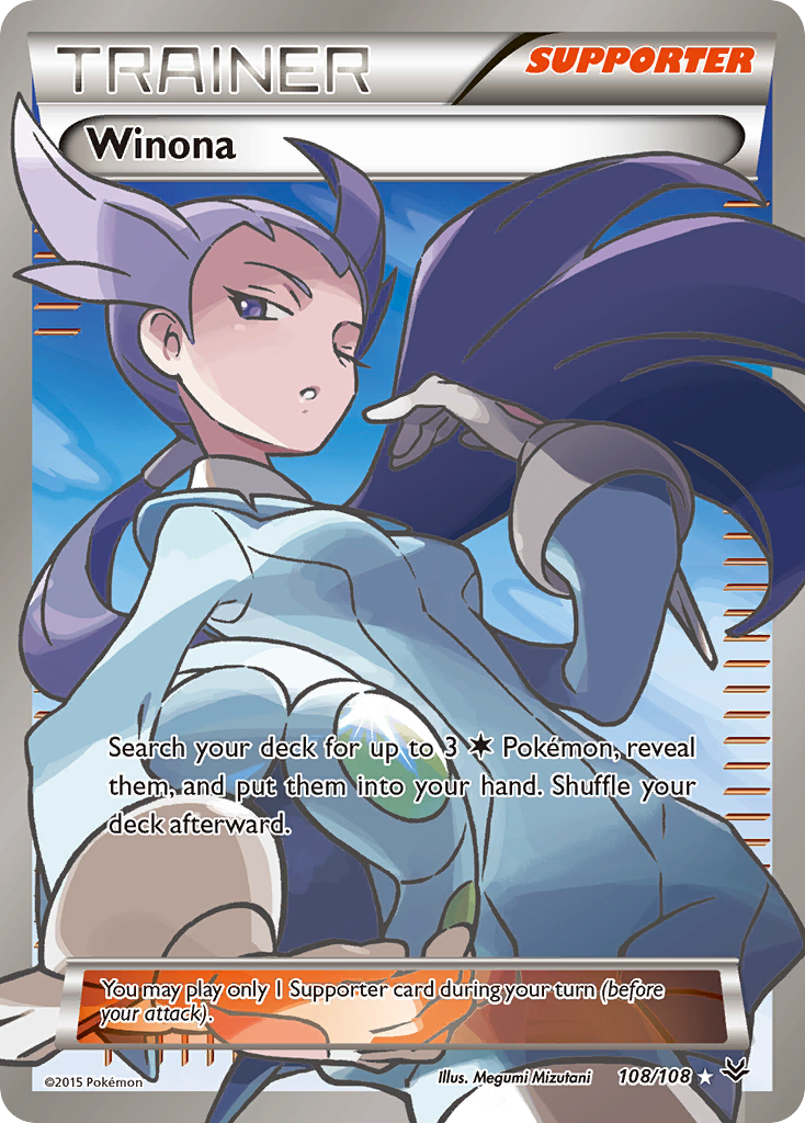 Winona (108/108) [XY: Roaring Skies] | Shuffle n Cut Hobbies & Games