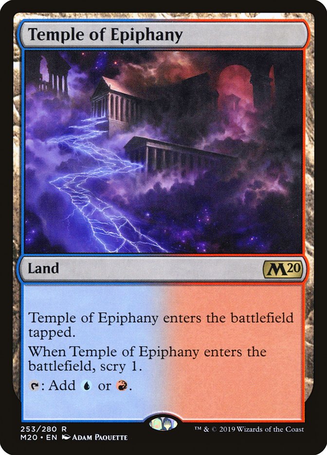 Temple of Epiphany [Core Set 2020] | Shuffle n Cut Hobbies & Games