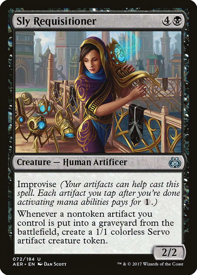 Sly Requisitioner [Aether Revolt] | Shuffle n Cut Hobbies & Games