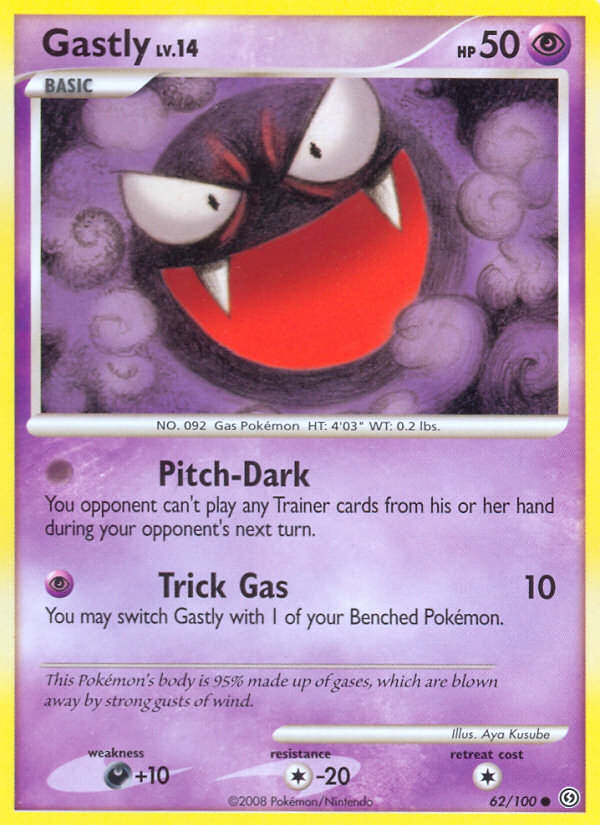 Gastly (62/100) [Diamond & Pearl: Stormfront] | Shuffle n Cut Hobbies & Games