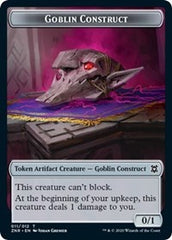 Goblin Construct // Kor Warrior Double-Sided Token [Zendikar Rising Tokens] | Shuffle n Cut Hobbies & Games