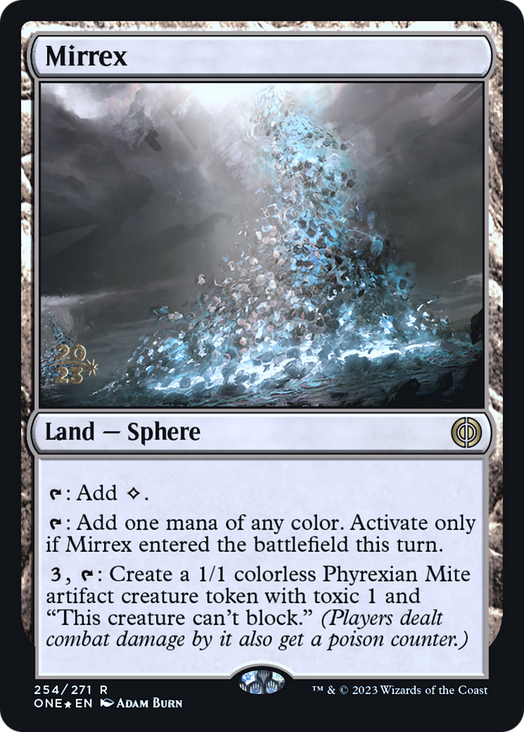 Mirrex [Phyrexia: All Will Be One Prerelease Promos] | Shuffle n Cut Hobbies & Games