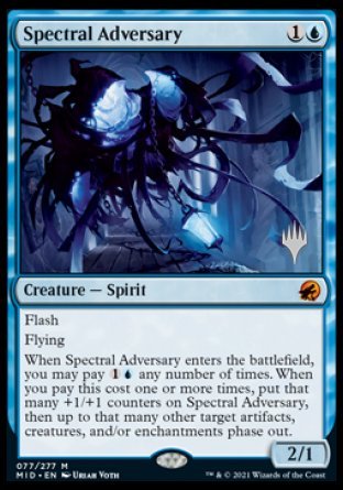 Spectral Adversary (Promo Pack) [Innistrad: Midnight Hunt Promos] | Shuffle n Cut Hobbies & Games