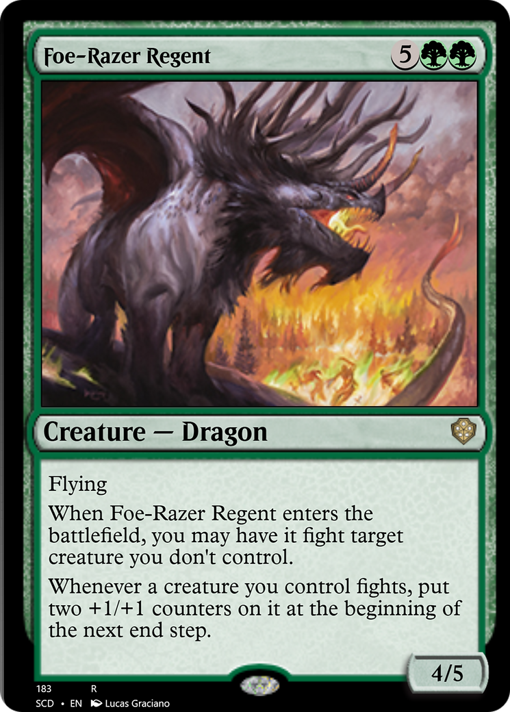 Foe-Razer Regent [Starter Commander Decks] | Shuffle n Cut Hobbies & Games