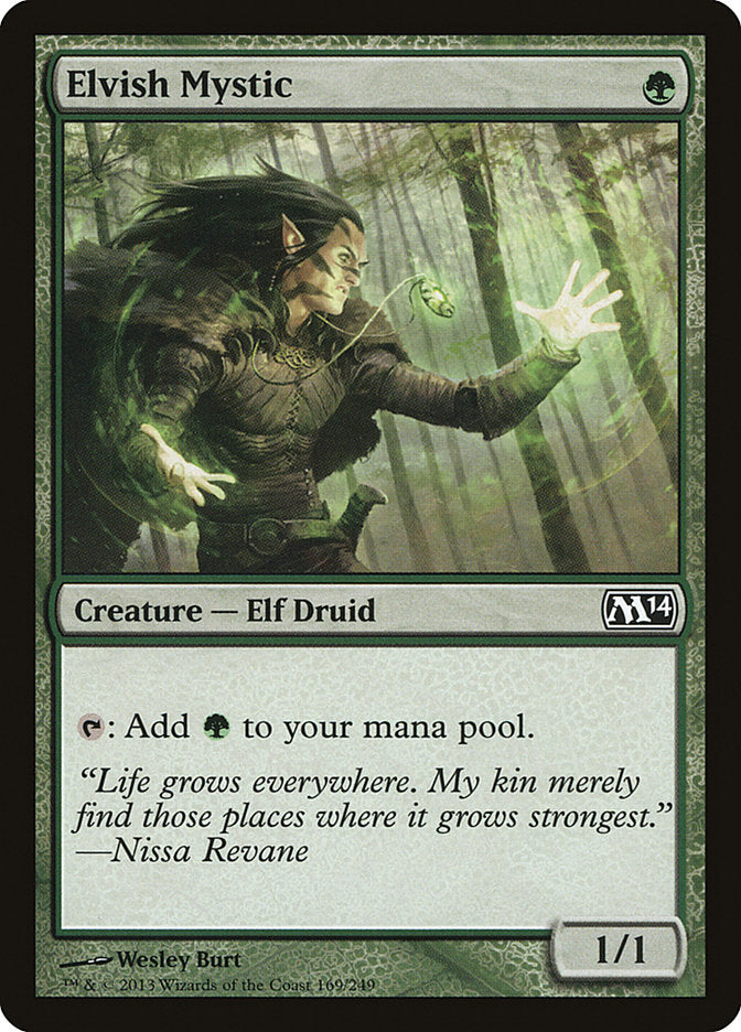 Elvish Mystic [Magic 2014] | Shuffle n Cut Hobbies & Games