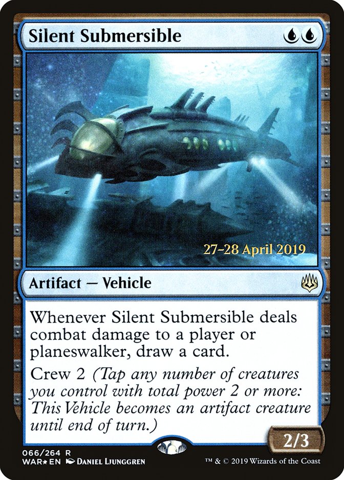 Silent Submersible [War of the Spark Prerelease Promos] | Shuffle n Cut Hobbies & Games