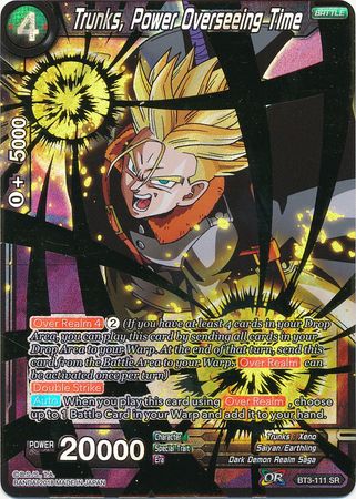 Trunks, Power Overseeing Time [BT3-111] | Shuffle n Cut Hobbies & Games