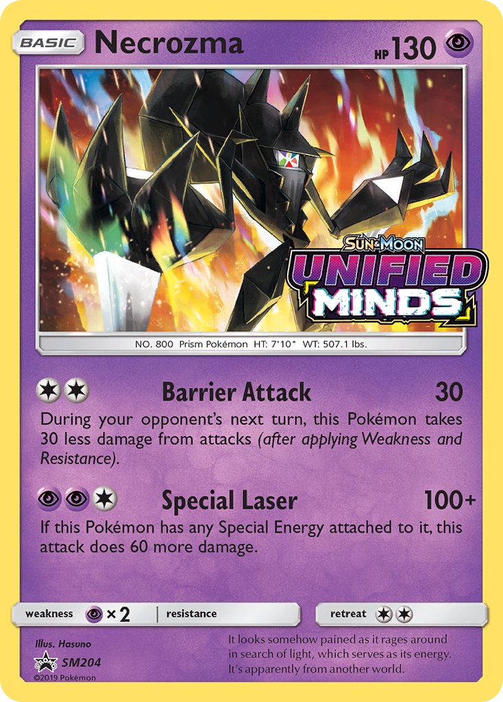 Necrozma (SM204) [Sun & Moon: Black Star Promos] | Shuffle n Cut Hobbies & Games