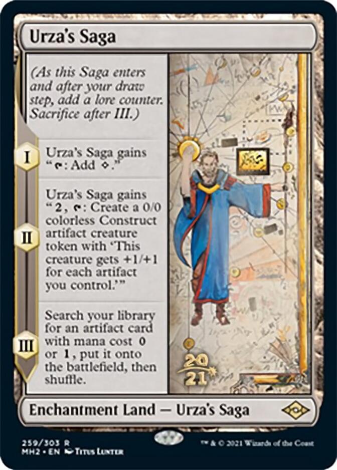 Urza's Saga [Modern Horizons 2 Prerelease Promos] | Shuffle n Cut Hobbies & Games