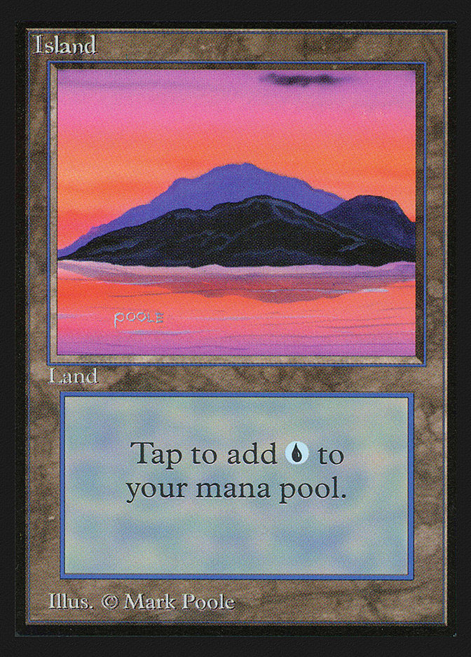 Island (Sunset / Signature on Left) [Collectors' Edition] | Shuffle n Cut Hobbies & Games