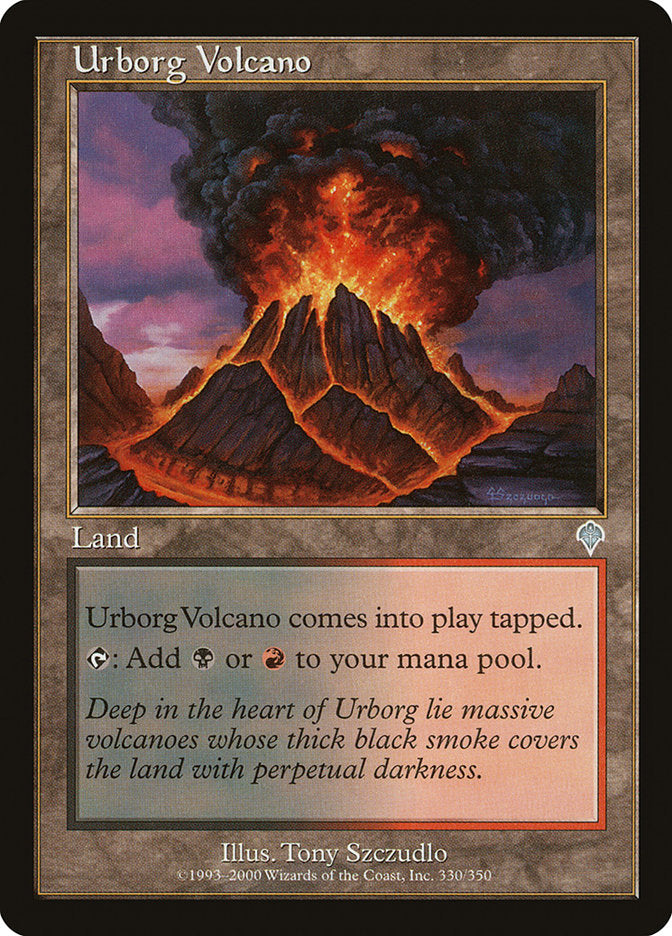 Urborg Volcano [Invasion] | Shuffle n Cut Hobbies & Games