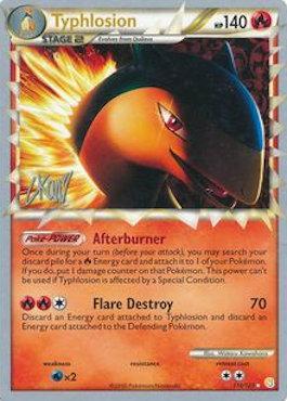 Typhlosion (110/123) (Reshiphlosion - Christopher Kan) [World Championships 2011] | Shuffle n Cut Hobbies & Games