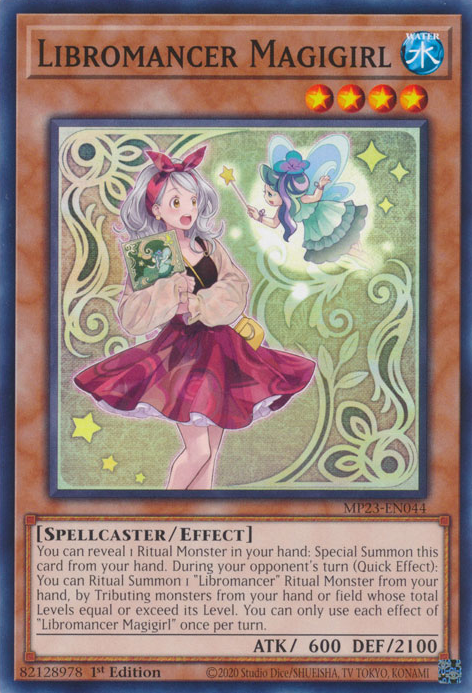 Libromancer Magigirl [MP23-EN044] Common | Shuffle n Cut Hobbies & Games