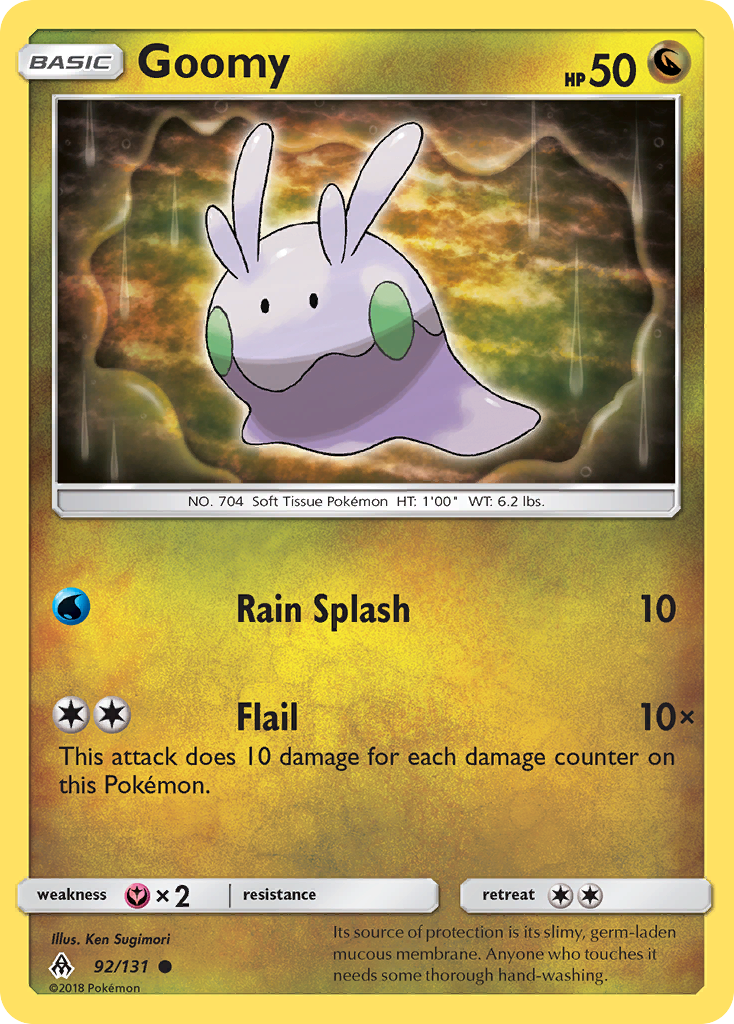 Goomy (92/131) [Sun & Moon: Forbidden Light] | Shuffle n Cut Hobbies & Games