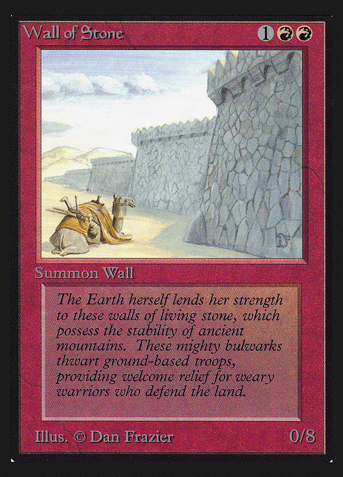 Wall of Stone [Collectors' Edition] | Shuffle n Cut Hobbies & Games