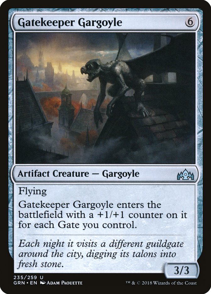 Gatekeeper Gargoyle [Guilds of Ravnica] | Shuffle n Cut Hobbies & Games