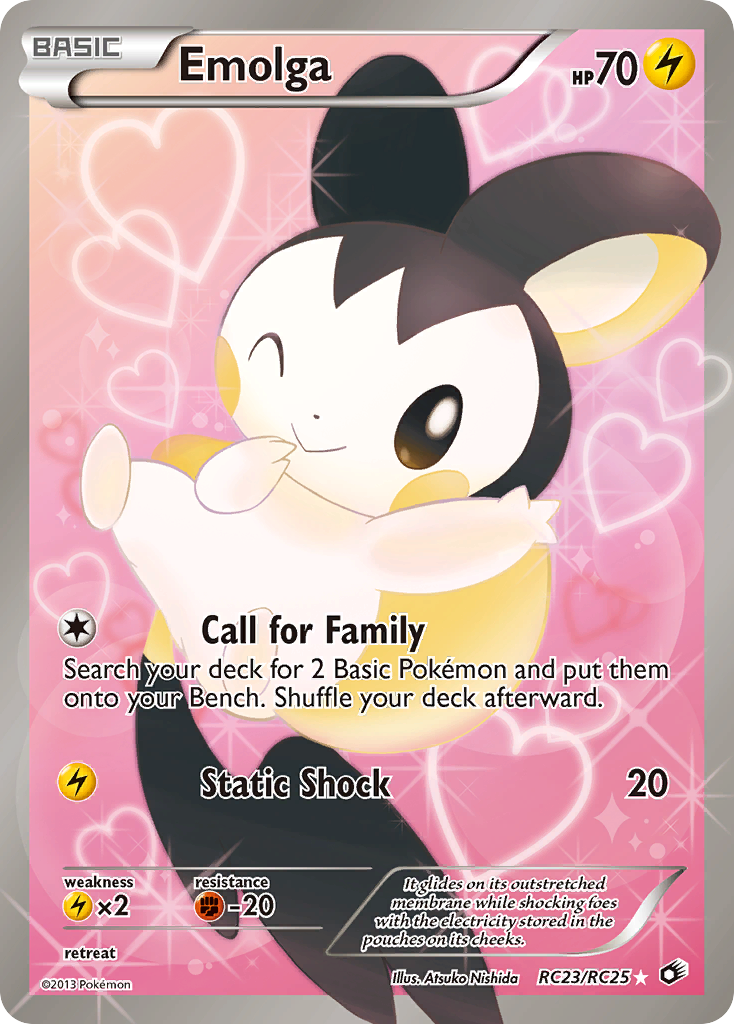 Emolga (RC23/RC25) [Black & White: Legendary Treasures] | Shuffle n Cut Hobbies & Games