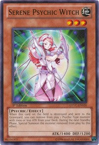 Serene Psychic Witch [EXVC-EN026] Common | Shuffle n Cut Hobbies & Games