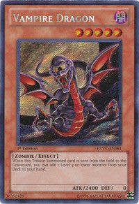 Vampire Dragon [EXVC-EN081] Secret Rare | Shuffle n Cut Hobbies & Games