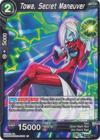 Towa, Secret Maneuver [BT10-137] | Shuffle n Cut Hobbies & Games