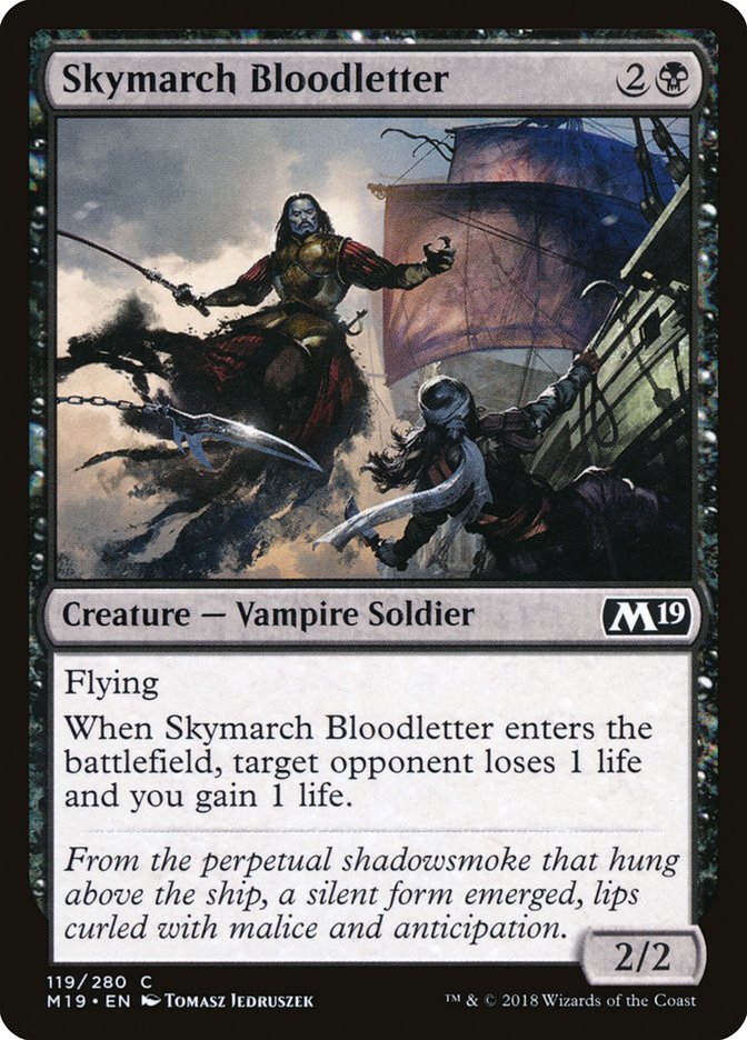 Skymarch Bloodletter [Core Set 2019] | Shuffle n Cut Hobbies & Games