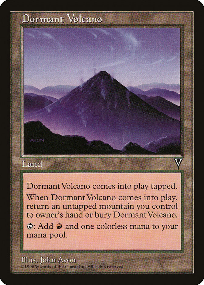 Dormant Volcano [Visions] | Shuffle n Cut Hobbies & Games