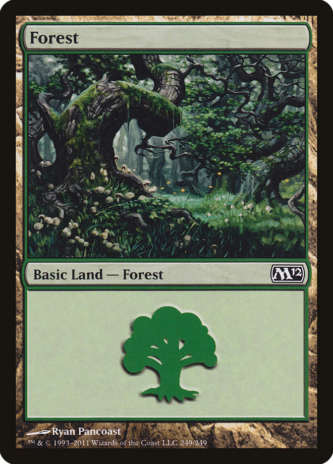 Forest (249) [Magic 2012] | Shuffle n Cut Hobbies & Games