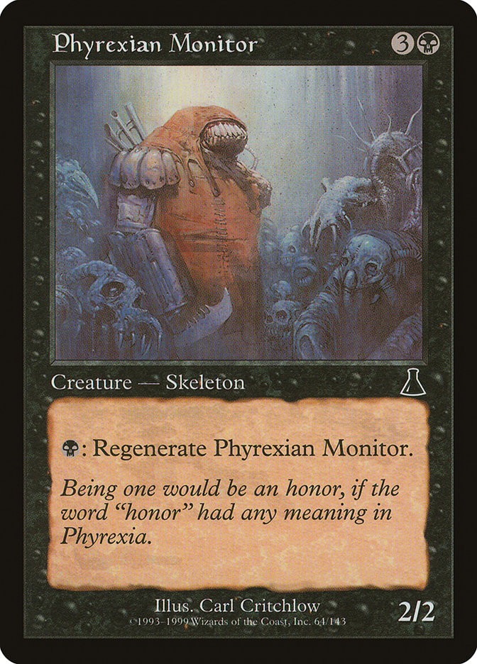 Phyrexian Monitor [Urza's Destiny] | Shuffle n Cut Hobbies & Games