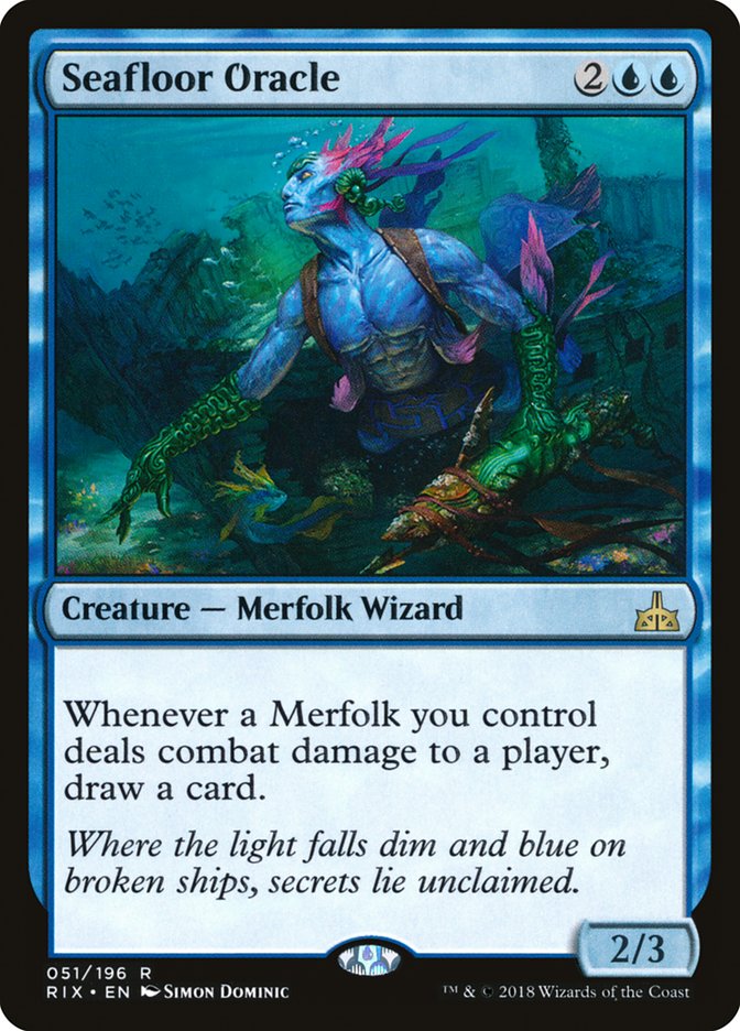 Seafloor Oracle [Rivals of Ixalan] | Shuffle n Cut Hobbies & Games