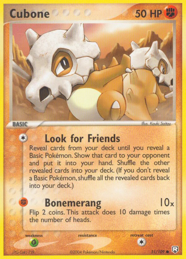 Cubone (51/109) [EX: Team Rocket Returns] | Shuffle n Cut Hobbies & Games