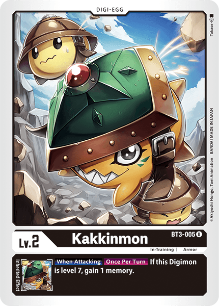 Kakkinmon [BT3-005] [Release Special Booster Ver.1.5] | Shuffle n Cut Hobbies & Games