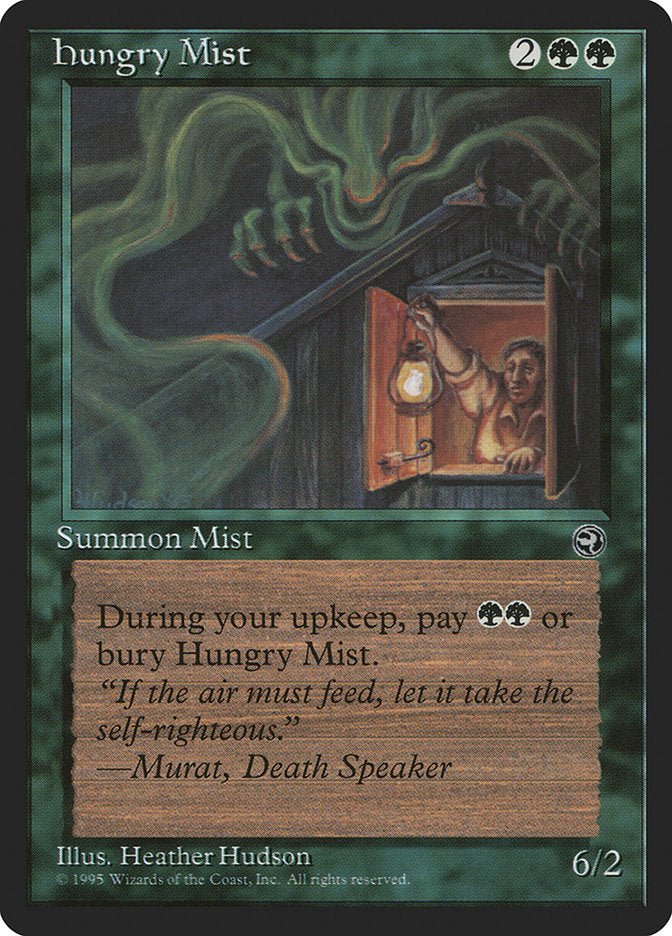 Hungry Mist (Murat Flavor Text) [Homelands] | Shuffle n Cut Hobbies & Games