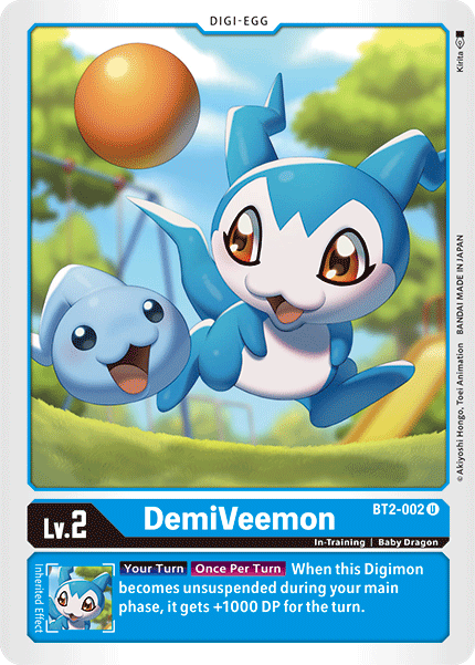 DemiVeemon [BT2-002] [Release Special Booster Ver.1.5] | Shuffle n Cut Hobbies & Games