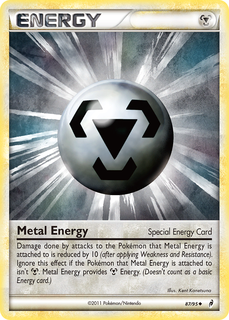 Metal Energy (87/95) [HeartGold & SoulSilver: Call of Legends] | Shuffle n Cut Hobbies & Games