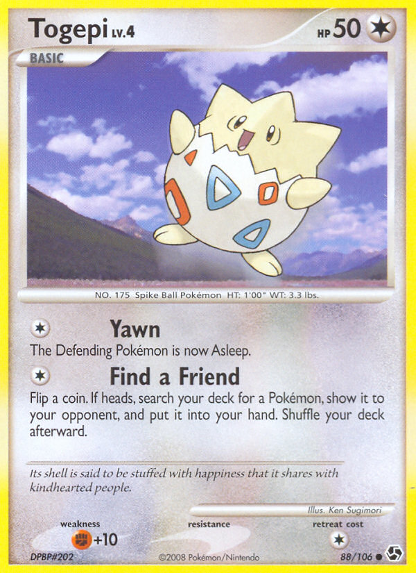 Togepi (88/106) [Diamond & Pearl: Great Encounters] | Shuffle n Cut Hobbies & Games