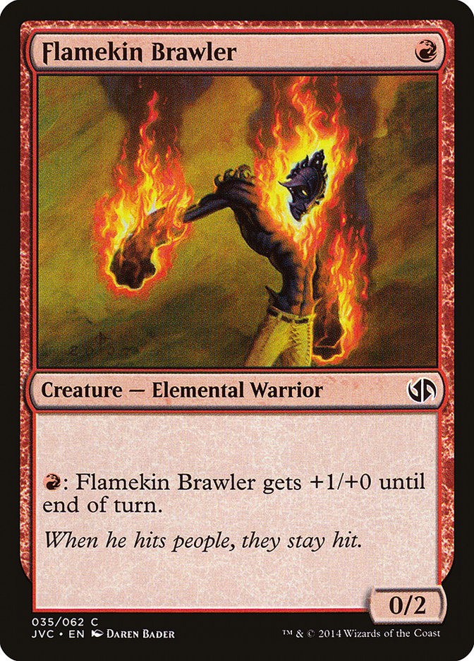 Flamekin Brawler [Duel Decks Anthology] | Shuffle n Cut Hobbies & Games