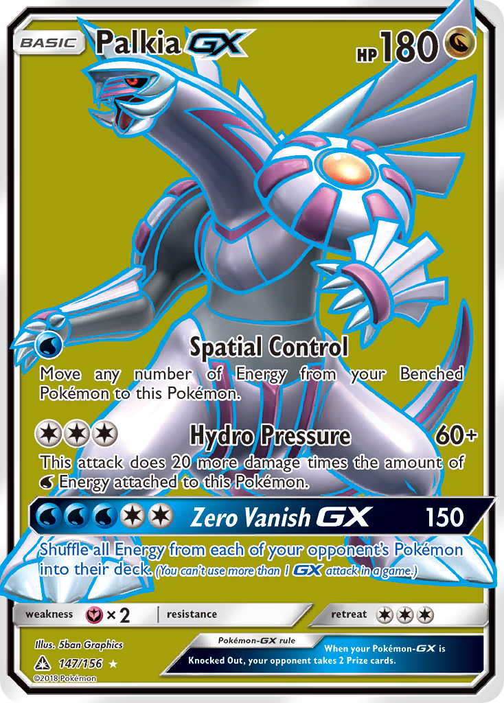 Palkia GX (147/156) [Sun & Moon: Ultra Prism] | Shuffle n Cut Hobbies & Games