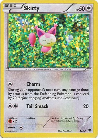 Skitty (12/12) [McDonald's Promos: 2015 Collection] | Shuffle n Cut Hobbies & Games