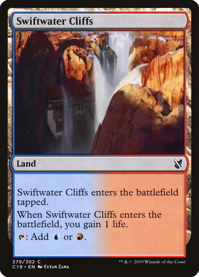 Swiftwater Cliffs [Commander 2019] | Shuffle n Cut Hobbies & Games