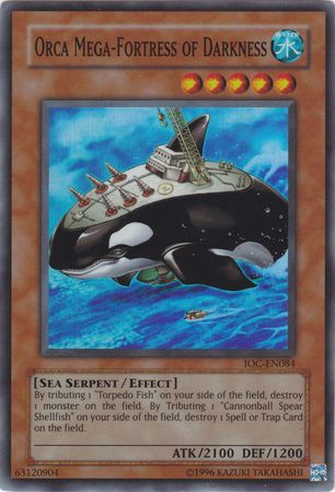 Orca Mega-Fortress of Darkness [IOC-EN084] Super Rare | Shuffle n Cut Hobbies & Games