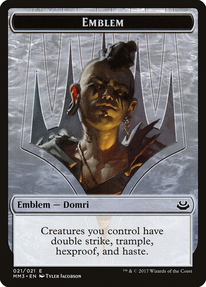 Domri Rade Emblem [Modern Masters 2017 Tokens] | Shuffle n Cut Hobbies & Games