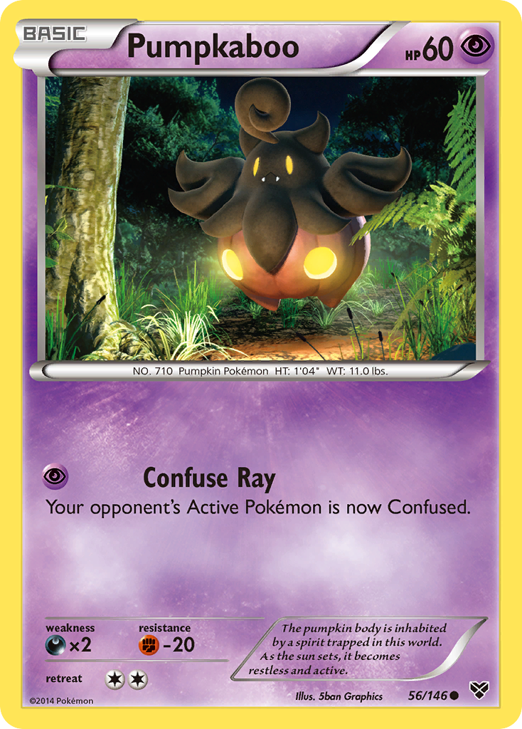 Pumpkaboo (56/146) [XY: Base Set] | Shuffle n Cut Hobbies & Games